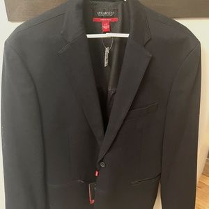 Men's Kenneth Cole Awareness Black Suit Jacket/Sport Coat/Blazer